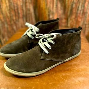 PRADA Milano 4T2113 Suede Leather Lace Up Chukka Ankle Boots Mens Size 11